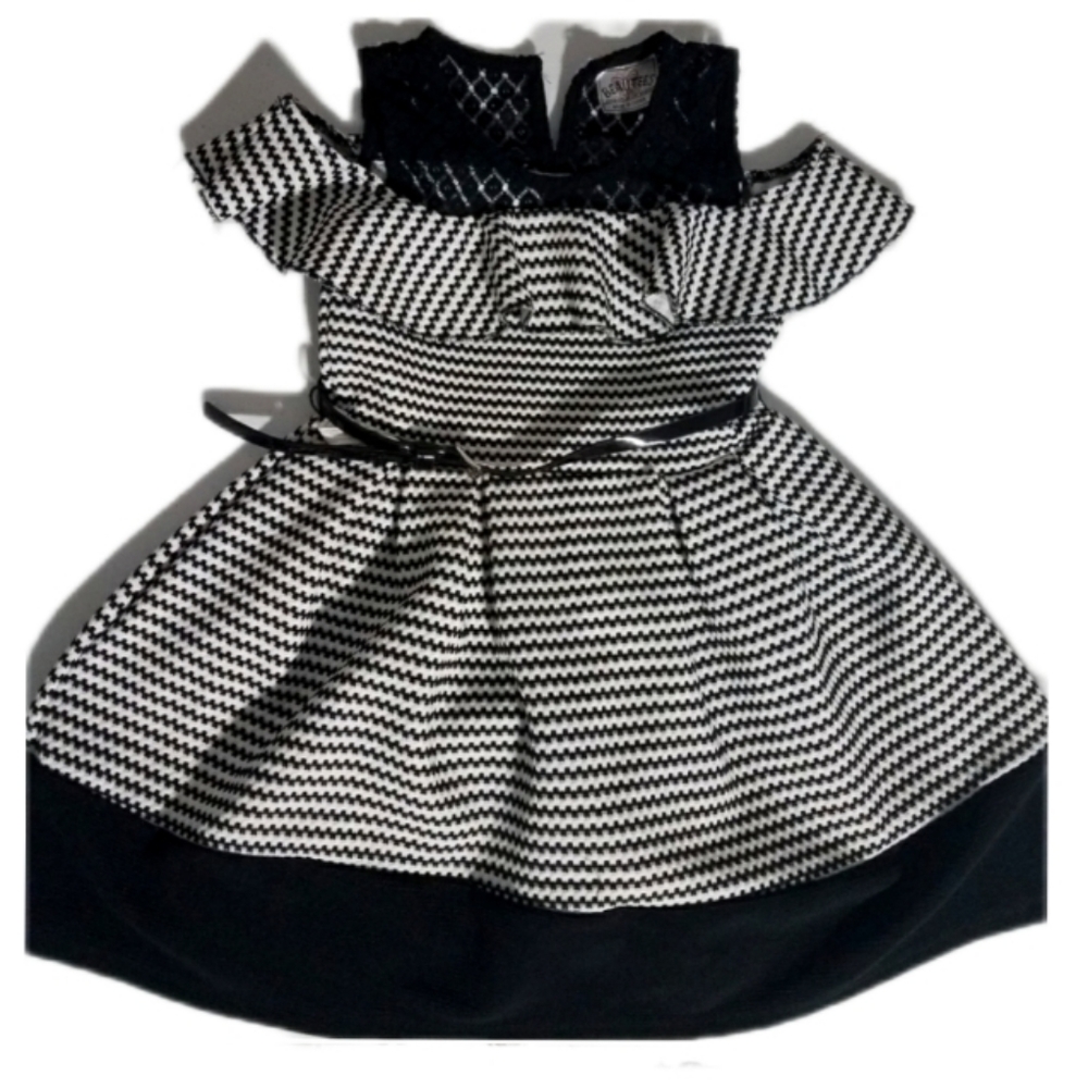 Beautees girl's dress w/ belt size 5